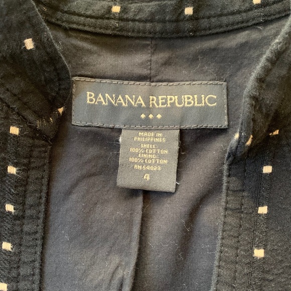 Banana Republic Textured Suit Jacket 3/4 Sleeve - Picture 15 of 15